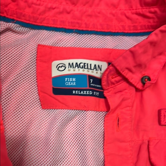 Magellan Outdoor fishing shirt - Coral Shirt - Picture 3 of 6